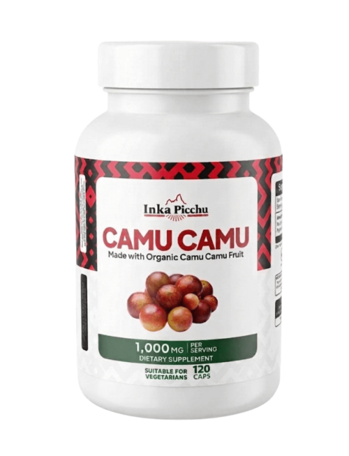 premium camu camu capsules – 1000 mg | natural vitamin c & immune support | vegan, non gmo | 120 caps