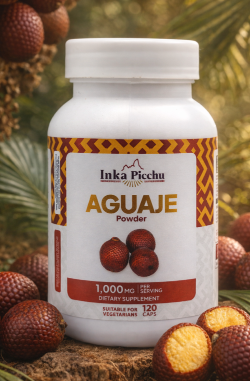 Premium Aguaje – 1000 mg Natural Support for Women’s Energy & Hormonal Balance | Vegan, Non-GMO | 120 Caps